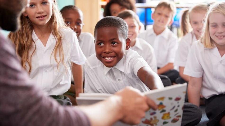 Pupils in a classroom 